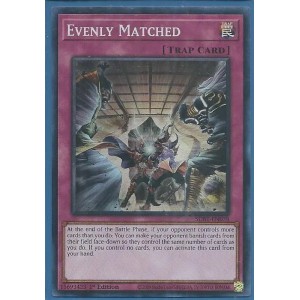 SDBT-EN038 Evenly Matched – Super Rare
